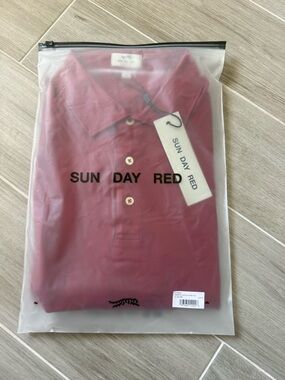 Men's Tiger Woods Sunday Red Polo Shirt